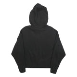 PUMA Womens Black Hoodie L Cotton Blend Pullover Casual Hooded Sweatshirt