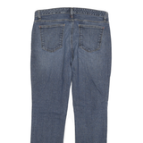 TOMMY HILFIGER Womens Jeans Blue Slim Straight Denim Medium W30 L29 Stylish Zip