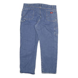 DICKIES Mens Regular Fit Blue Denim Jeans W42 L32 Star Print Cotton Blend