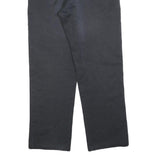 DICKIES Mens Cotton Blend Black Relaxed Straight Trousers W36 L34 Workwear
