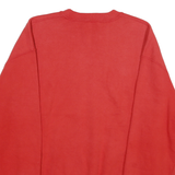 RUSSELL ATHLETIC Mens Red Bellingham High Sweatshirt Crew Neck XL Casual