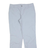 COLUMBIA Womens Polyester Blend Grey Regular Zip Trousers W32 L32 Outdoor Hiking