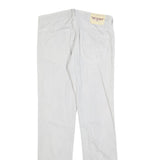 LEVI'S 519 Mens Slim White Jeans Denim Medium W30 L32 Classic Cotton Blend