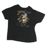 TUPAC Mens Black 2PAC All Eyes On Me Graphic T-Shirt XL Short Sleeve Crew Neck
