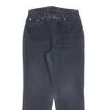 TEDDYS Womens Black Regular Fit Straight Denim Jeans W28 L28 Classic Style