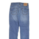 LEVI'S Mens Slim Blue Denim Jeans W27 L28 Zip Classic Fit Five Pocket