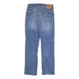 LEVI'S Mens Slim Blue Denim Jeans W27 L28 Zip Classic Fit Five Pocket
