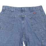 WRANGLER Mens Shorts Blue Casual Denim L W36 Classic Cotton Blend