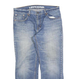 LEVI'S 503 Mens Jeans Blue Regular Straight Denim Medium W36 L28 Classic Fit