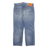 LEVI'S 503 Mens Jeans Blue Regular Straight Denim Medium W36 L28 Classic Fit