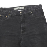 GO WEST Mens Shorts Black Casual Denim M W34 Cotton Blend Comfortable Classic