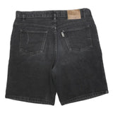 GO WEST Mens Shorts Black Casual Denim M W34 Cotton Blend Comfortable Classic