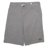 DICKIES Mens Shorts Grey Casual Regular L W34 Durable Workwear