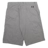 DICKIES Mens Shorts Grey Casual Regular L W34 Durable Workwear