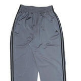 ADIDAS Mens Joggers Grey & Black Regular Straight L W28 L29 Sports Casual