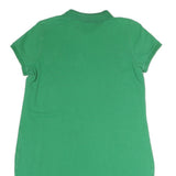 POLO RALPH LAUREN Womens Green Cotton Polo Shirt Dress Short Sleeve L
