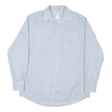 WRANGLER Mens Blue Shirt XL Casual Cotton Blend Long Sleeve Button Closure