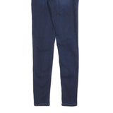 LEVI'S Womens Jeans Blue Slim Skinny Denim Medium W26 L30 Stylish Zip Closure