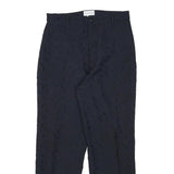 NADIA NARDI Womens Polyester Black Regular Straight Trousers W27 L25 Stylish