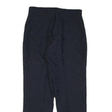 NADIA NARDI Womens Polyester Black Regular Straight Trousers W27 L25 Stylish