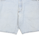 WRANGLER Mens Shorts Blue Denim M W34 Classic Fit Casual Cotton Blend Zip
