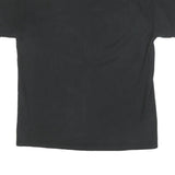 CHAMPION Mens Black L Graphic T-Shirt Short Sleeve Crew Neck Logo Cotton Blend