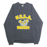 JERZEES Womens Black UCLA Bruins Crew Neck XL Cotton Blend Sweatshirt