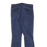 LEE Womens Jeans Blue Slim Flared Denim Medium W34 L34 Stylish Zip Closure