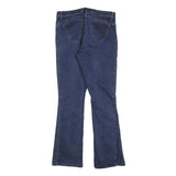 LEE Womens Jeans Blue Slim Flared Denim Medium W34 L34 Stylish Zip Closure
