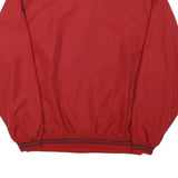 GLENMUIR Mens Red Crew Neck L Sweatshirt Pullover Lightweight Casual