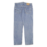 LEVI'S 505 Mens Jeans Blue Regular Straight Denim Medium W38 L32 Classic Cotton