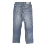 DICKIES Mens Regular Blue Jeans Denim W32 L28 Button Cotton Blend Casual