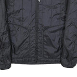 HARLEY DAVIDSON Mens Black Jacket XL Polyester Blend Plain Zip Casual Motorcycle