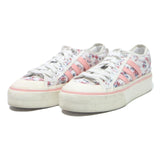 ADIDAS Nizza Platforms Womens Canvas Floral Pink UK 7 Casual Shoes