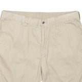 POLO RALPH LAUREN Mens Shorts Beige Casual Plain M W36 Cotton Blend Comfortable