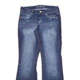 MAURICES Womens Jeans Blue Regular Flared Denim Medium W32 L32 Stylish