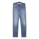 LEVI'S Mens Slim Blue Denim Jeans Zip W28 L30 Classic Cotton Blend