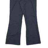 DICKIES Womens Cotton Blend Navy Regular Fit Bootcut Trousers W32 L29 Workwear