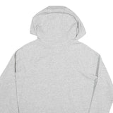 NIKE Womens Grey Hoodie M Cotton Blend Pullover Casual Sports Sweatshirt