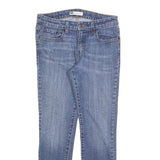 LEVI'S Womens Slim Blue Denim Classic W28 L27 Zip Jeans Stretch Cotton Blend