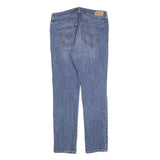 LEVI'S Womens Slim Blue Denim Classic W28 L27 Zip Jeans Stretch Cotton Blend