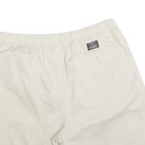 NAUTICA Mens Shorts White Casual Classic L W34 Comfortable Cotton Blend