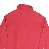 SPORTS PERFORMANCE Womens Red & Yellow Outdoor Jacket UK 14 Polyester Blend Zip