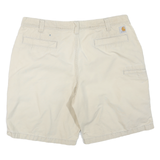 CARHARTT Mens Shorts Beige Relaxed Fit Casual XL W40 Cotton Blend