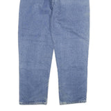 CARHARTT Mens Blue Regular Fit Straight Leg Denim Rinse W36 L31 Zip Jeans
