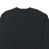 NIKE Womens Black Cotton Blend Crew Neck M Sweatshirt Sportswear