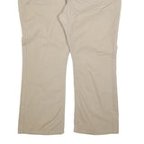 CARHARTT Womens Cotton Blend Beige Regular Fit Straight Leg Trousers W42 L30
