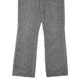 LEVI'S Mens Cotton Blend Grey Regular Straight Trousers W32 L32 Casual Zip