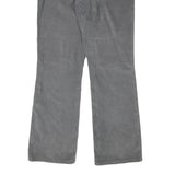 LEVI'S Mens Cotton Blend Grey Regular Straight Trousers W32 L32 Casual Zip