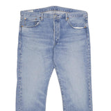 LEVI'S 501 Mens Classic Blue Denim Light W38 L30 Button Closure Jeans